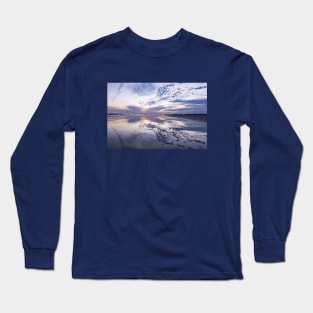 Reflective Purple Sunset Long Sleeve T-Shirt